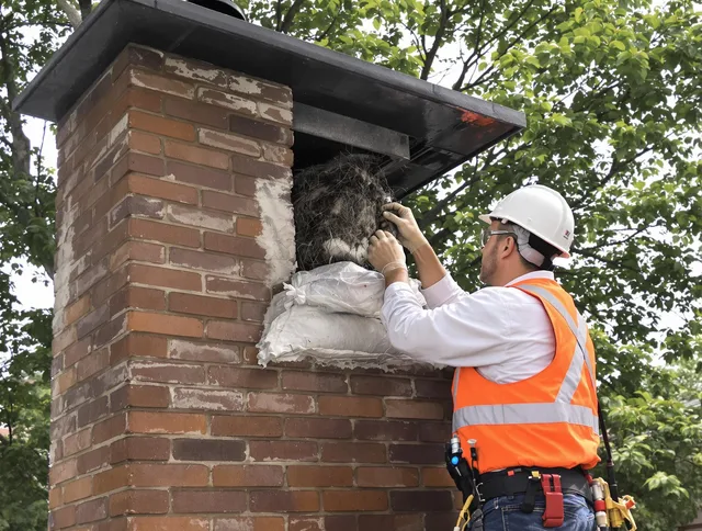 Humane removal of debris and animals by Palm Bay Chimney Sweep in Palm Bay, FL