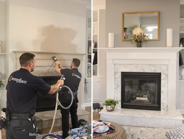 Professional soot removal by Palm Bay Chimney Sweep team in Palm Bay, FL